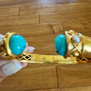 Julie Vos turquoise cuff